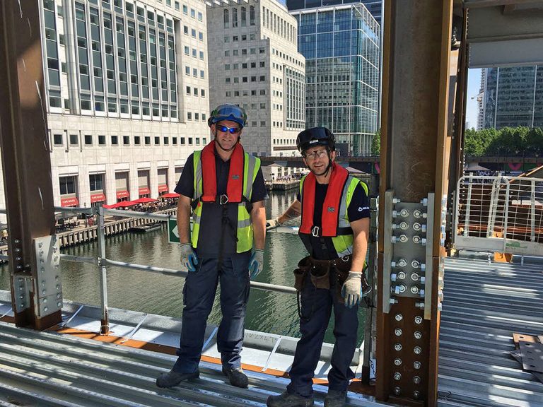 Construction site life jackets cause ripples

