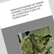 Minimum degree of shear connection rules for UK construction to Eurocode 4 (P405) PDF format only.
