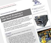 BIM and 3D modelling in light steel construction (P407)