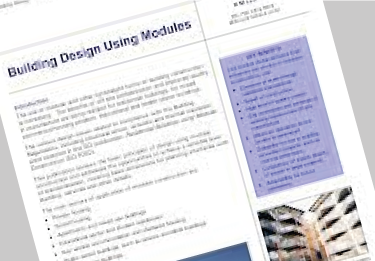 Building Design Using Modules (P348)