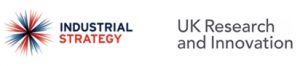 Industrial Strategy anf UK Research and Innovation Logos