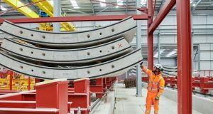 HS2 Tunnel segments now being manufactured in Caunton framed factory